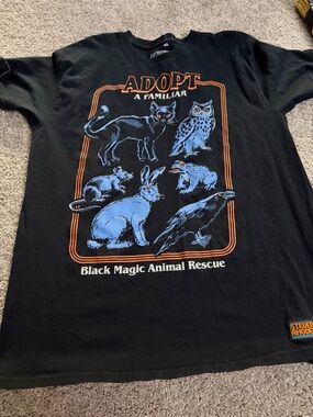 Adopt A Familiar Black Magic Animal Rescue Graphic Tee